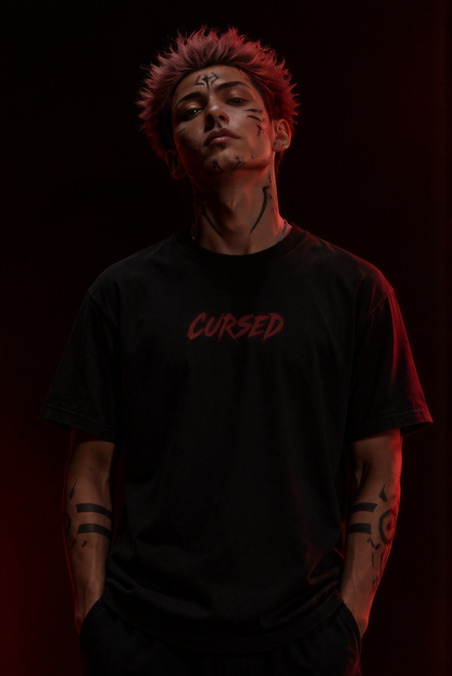 Vintage Wash King of Curses Streetwear Shirt
