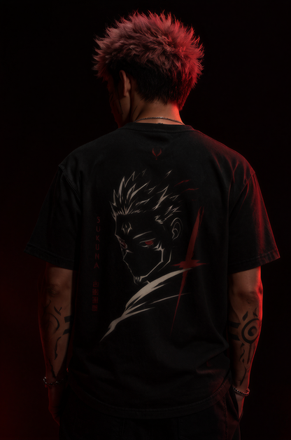 Vintage Wash King of Curses Streetwear Shirt