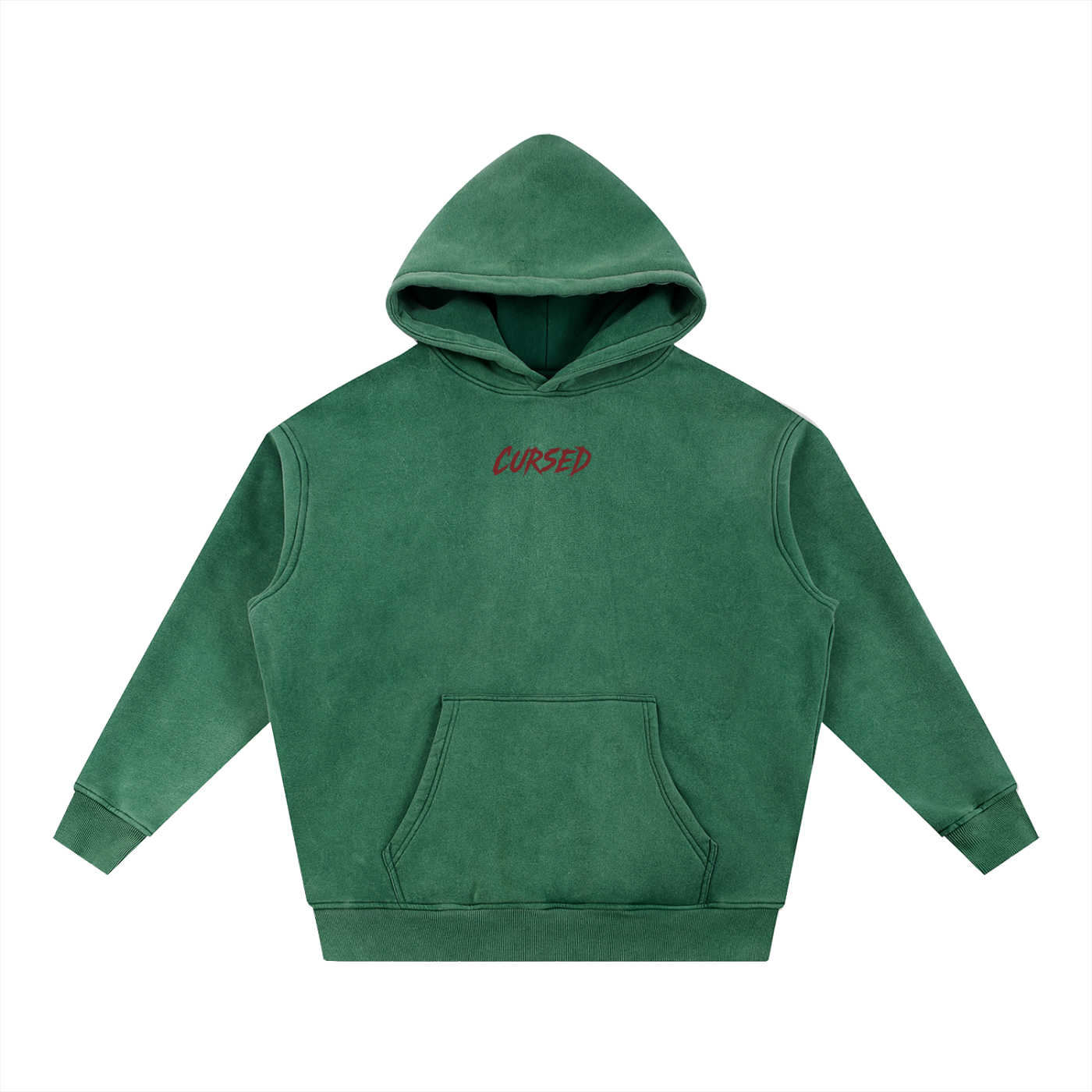 King of Curses Washed Oversize Hoodie