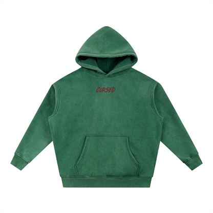 King of Curses Washed Oversize Hoodie