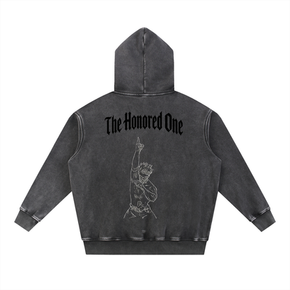 The Honored One Washed Oversize Hoodie