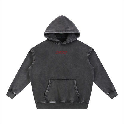 King of Curses Washed Oversize Hoodie
