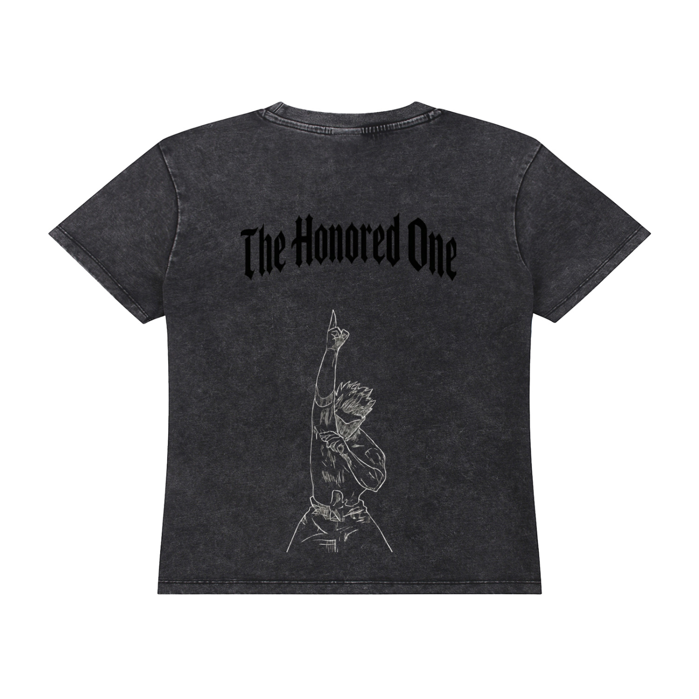 Vintage Wash The Honored One Streetwear Shirt