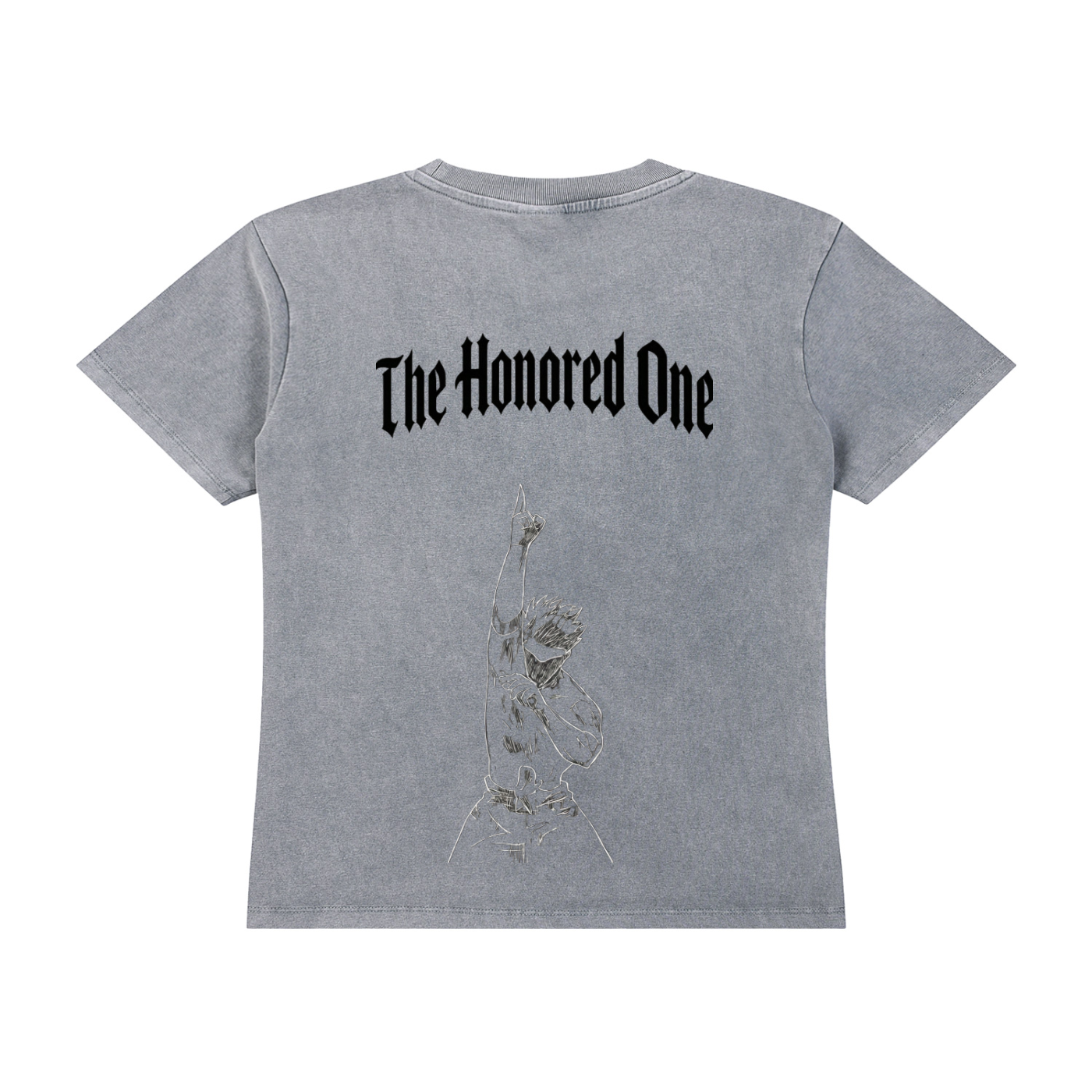 Vintage Wash The Honored One Streetwear Shirt