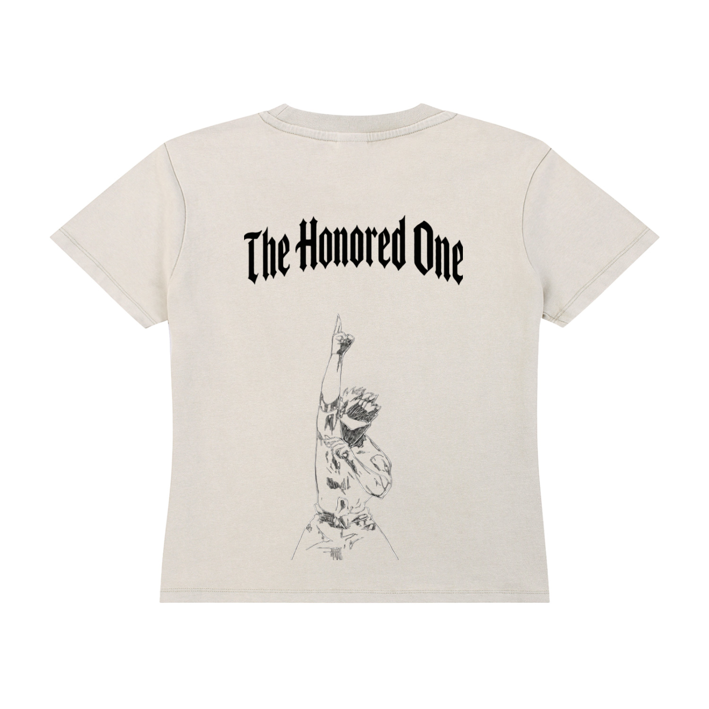 Vintage Wash The Honored One Streetwear Shirt