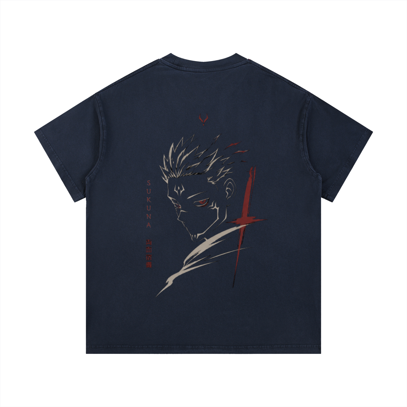 Vintage Wash King of Curses Streetwear Shirt