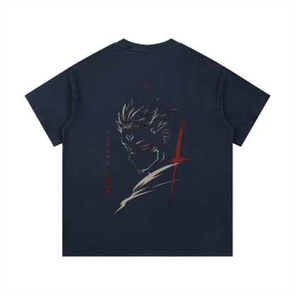 Vintage Wash King of Curses Streetwear Shirt