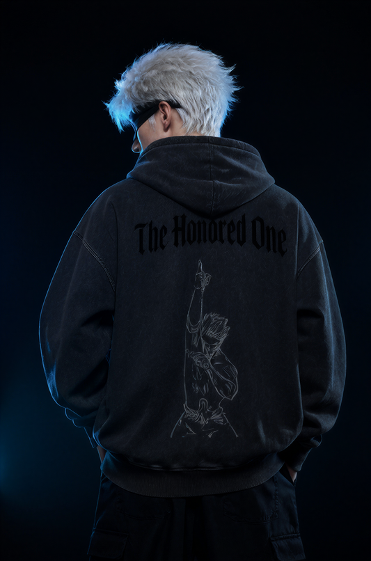 The Honored One Washed Oversize Hoodie